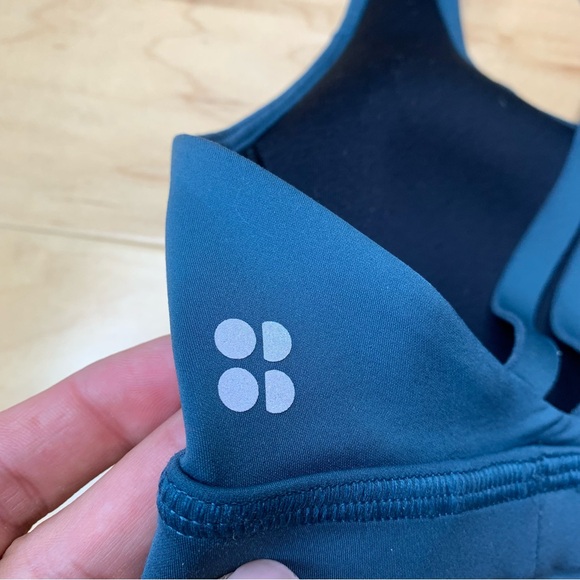 Sweaty Betty Blue Circuit Strappy Sports Bra - Picture 4 of 4